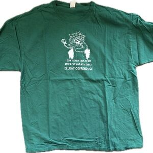 Ellijay Coffeehouse Cat T-Shirt